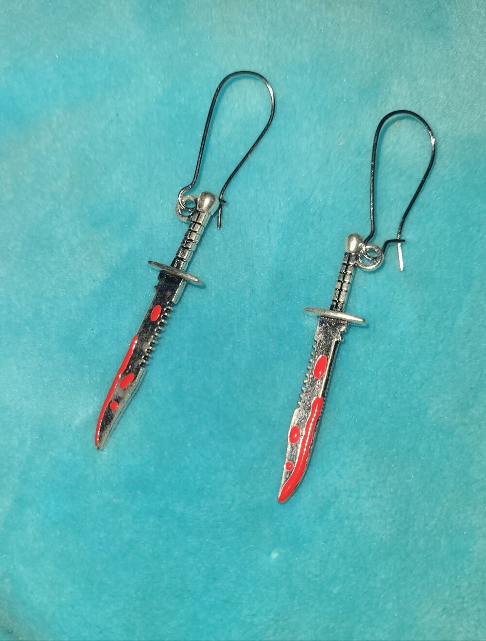 nwot Horror Movie Knife Earrings